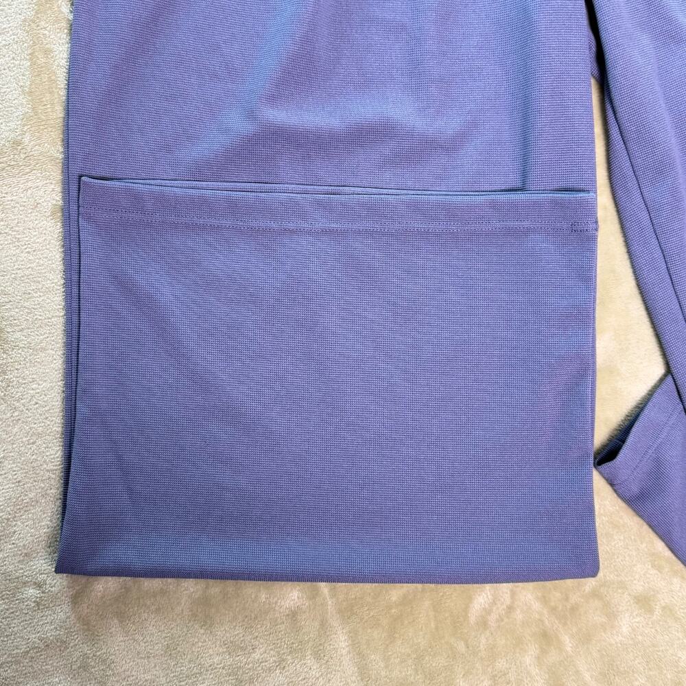 NWT Halara High Rise Wide Leg Pull On Pleated Ponte Work Pants Office - Picture 4 of 8